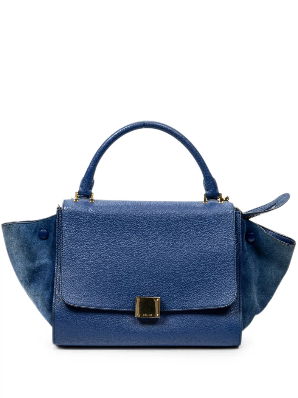 Celine Pre-Owned Kleine 'Trapeze' Handtasche - Blau