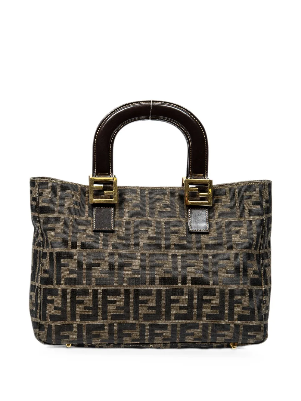 Fendi Pre-Owned Zucca patterned tote bag - Braun