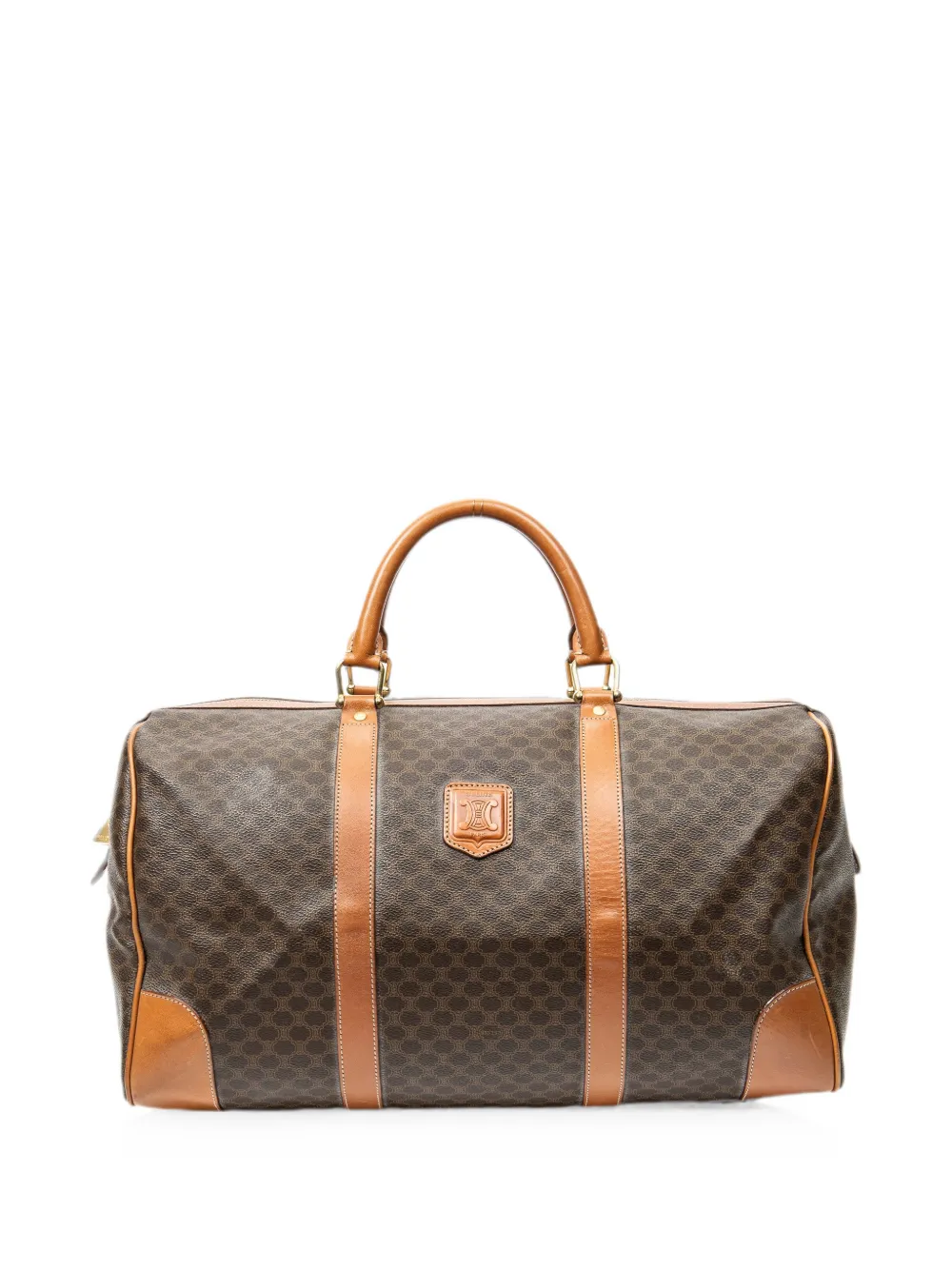 Celine Pre-Owned Macadam travel bag - Brown