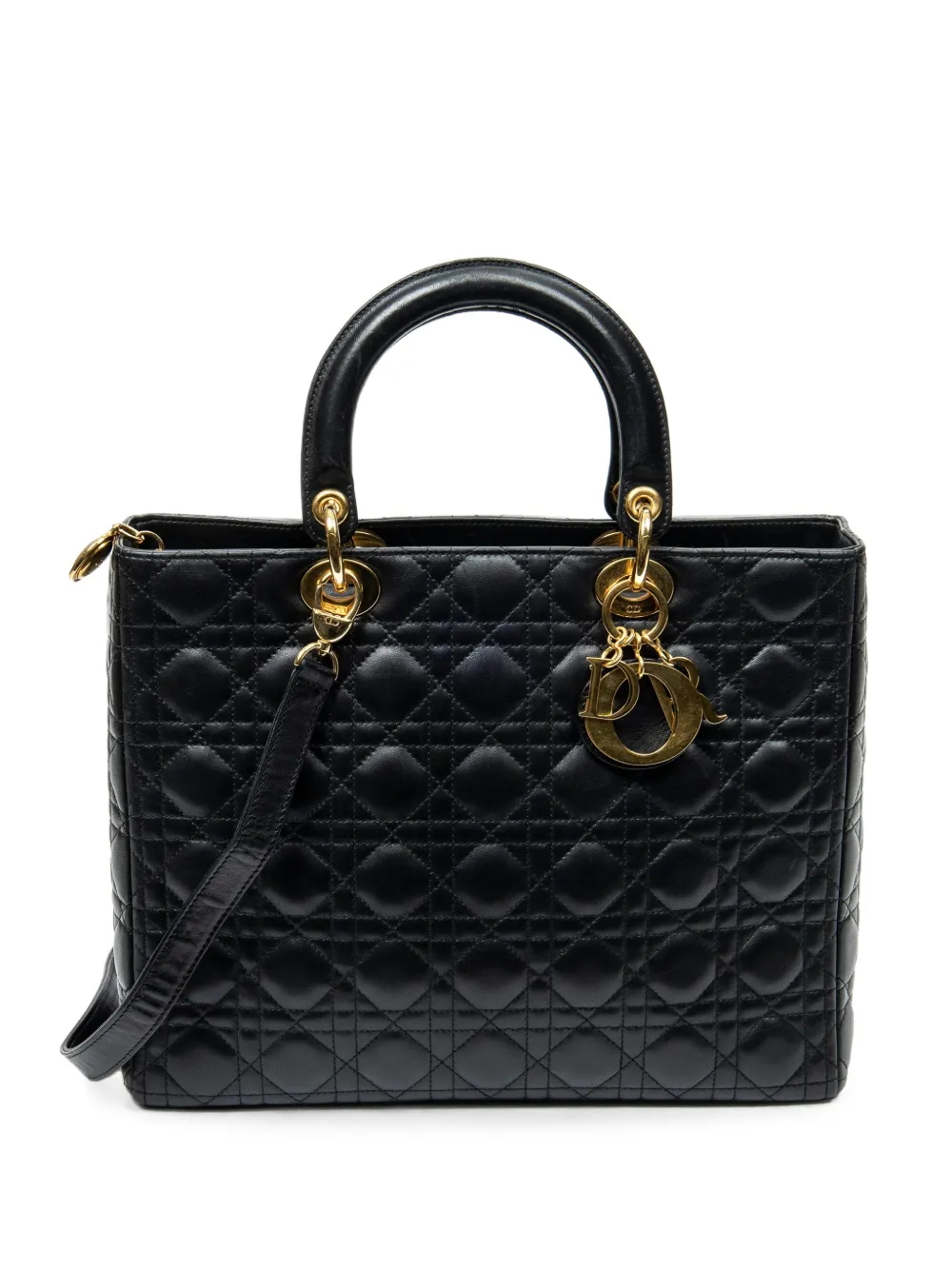Christian Dior Pre-Owned Lady Dior tote bag - Schwarz