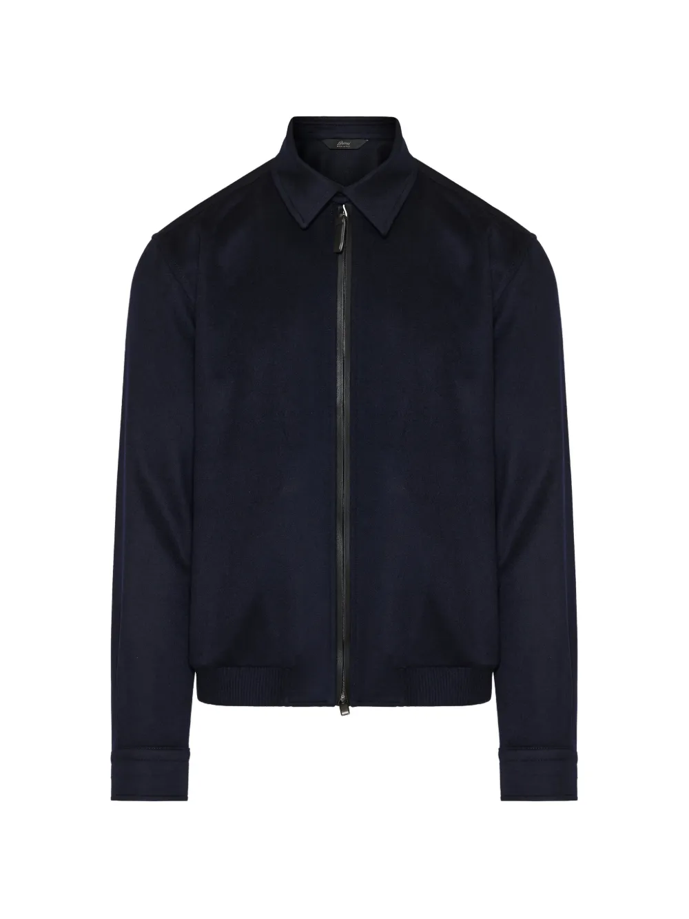 Brioni zip-up blouson jacket - Blu