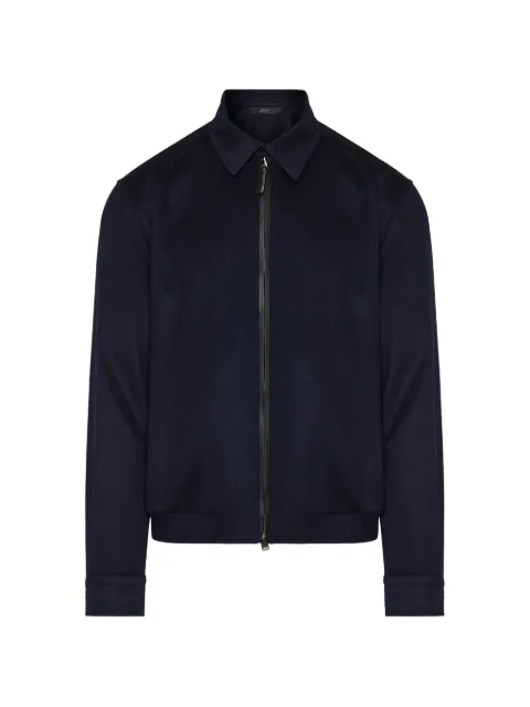 Brioni zip-up blouson jacket