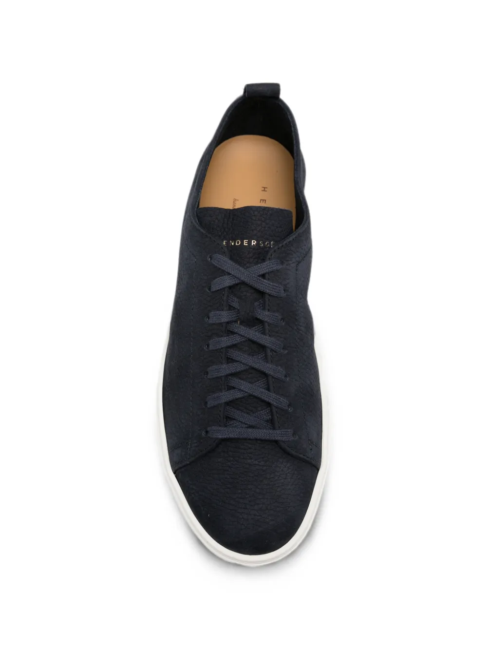 Henderson Baracco Leren sneakers Blauw