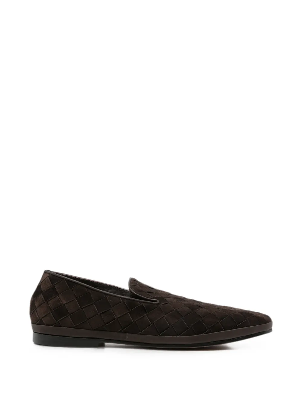 Henderson Baracco woven-design loafers Bruin