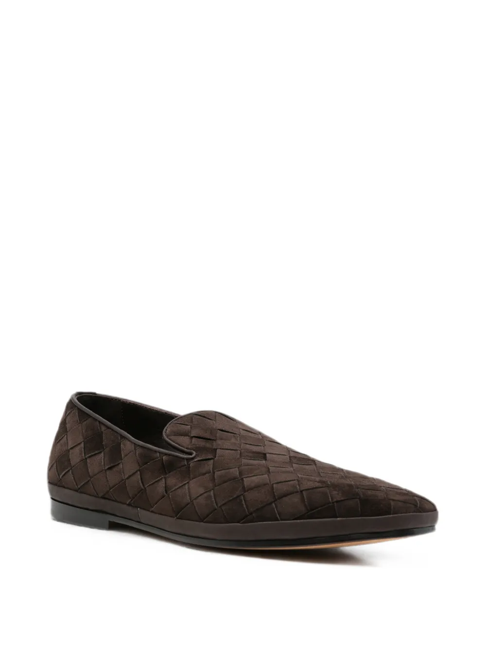 Henderson Baracco woven-design loafers Bruin