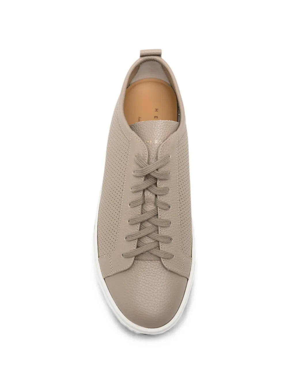 Henderson Baracco Leren sneakers Beige