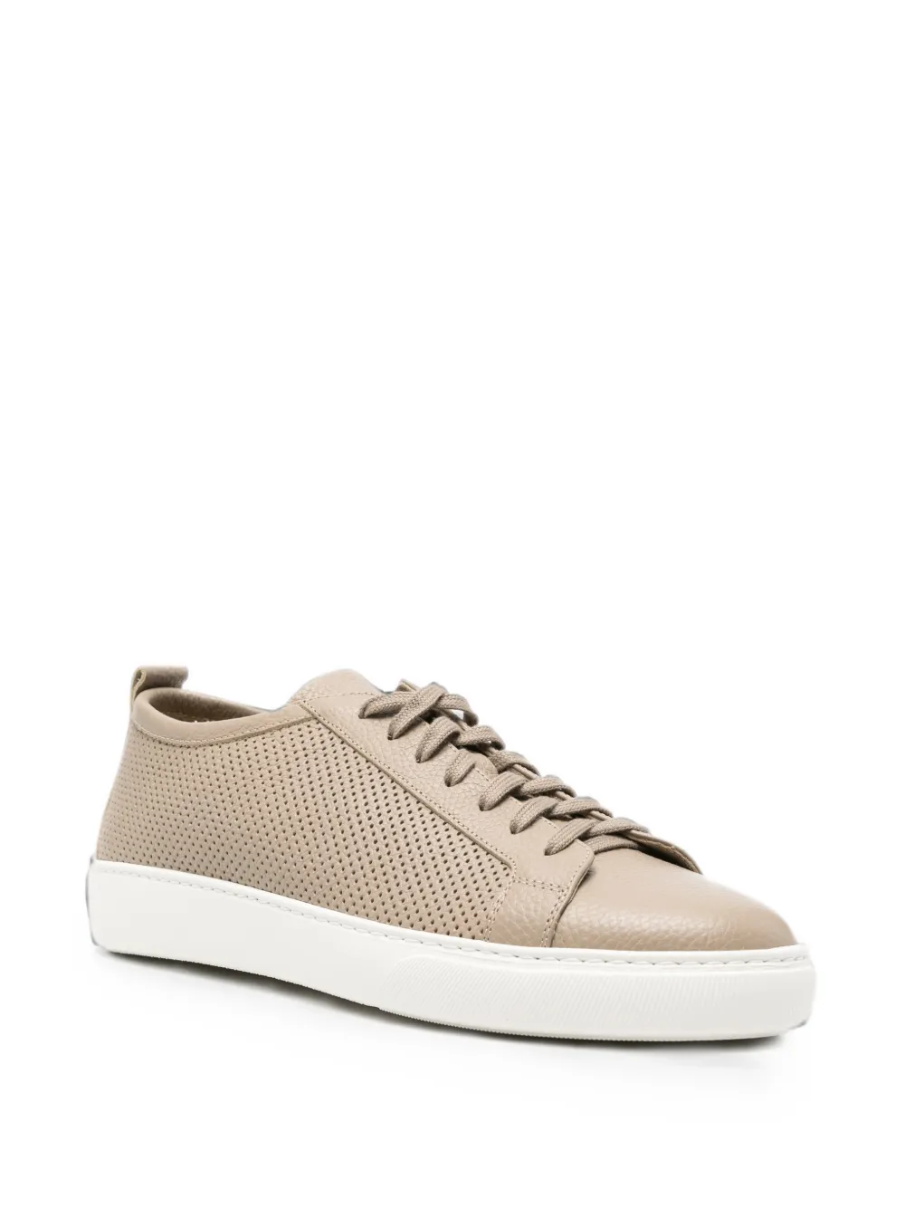 Henderson Baracco Leren sneakers Beige