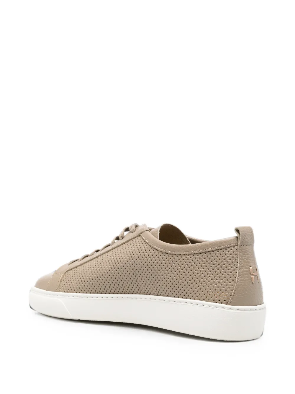 Henderson Baracco Leren sneakers Beige