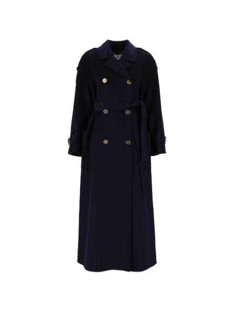 Elisabetta Franchi manteau croisé à taille ceinturée