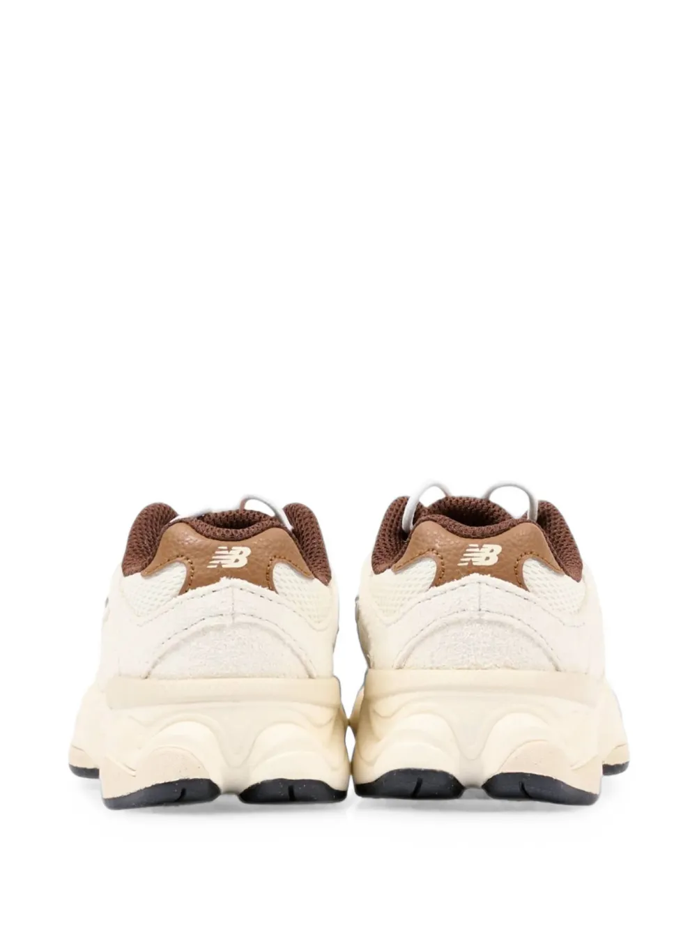 New Balance Kids 9060 paneled sneakers Wit