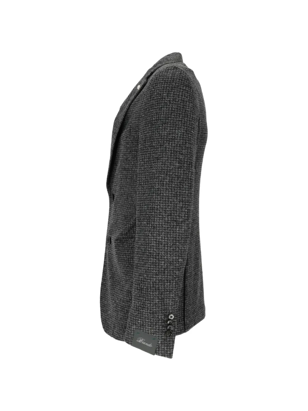 BRANDO Blazer met pied-de-poule print Grijs
