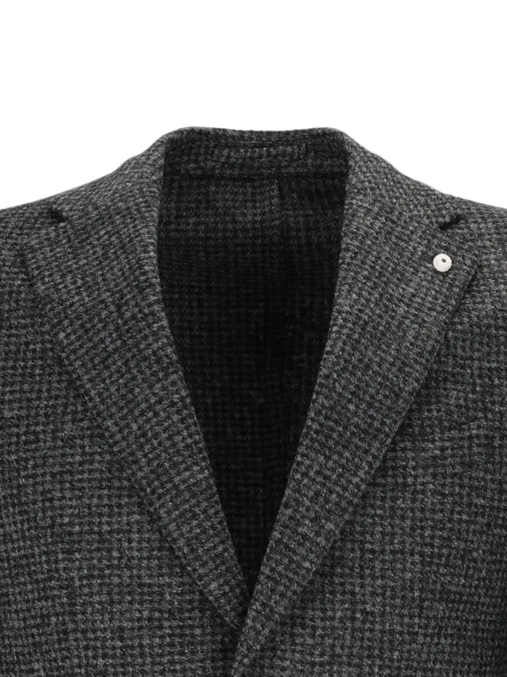 BRANDO Blazer met pied-de-poule print Grijs