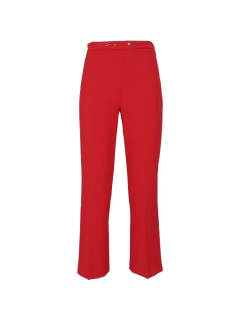Elisabetta Franchi Straight broek met hardware