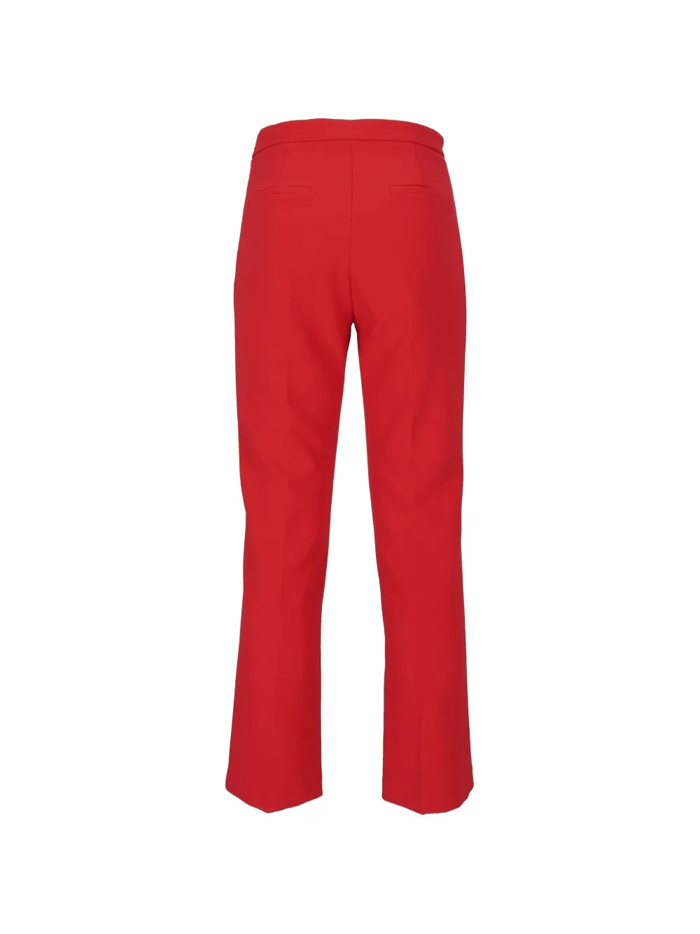 Elisabetta Franchi Straight broek met hardware Rood