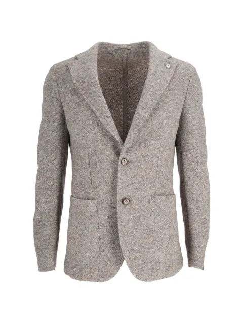 BRANDO single-breasted notched-lapel blazer