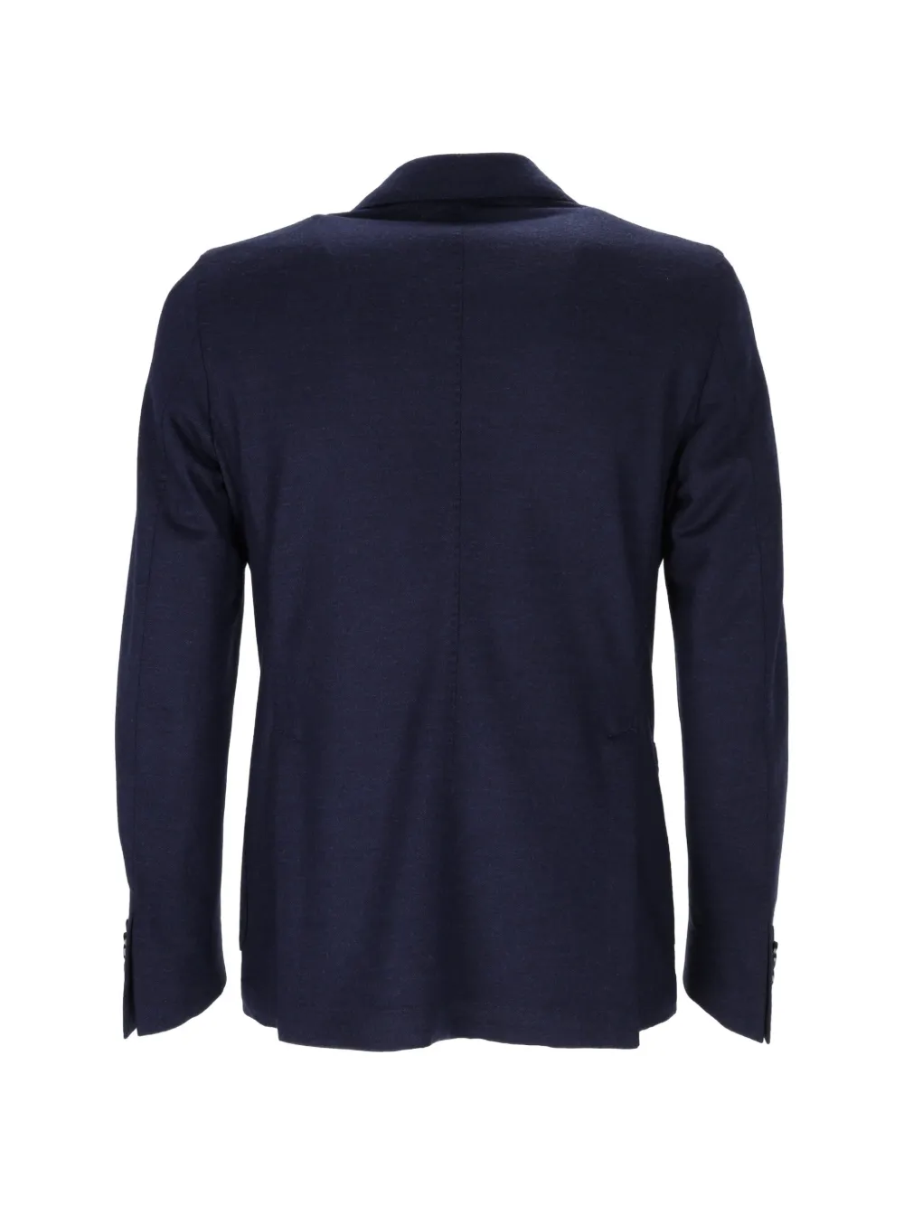 BRANDO double-breasted peak-lapel blazer Blauw