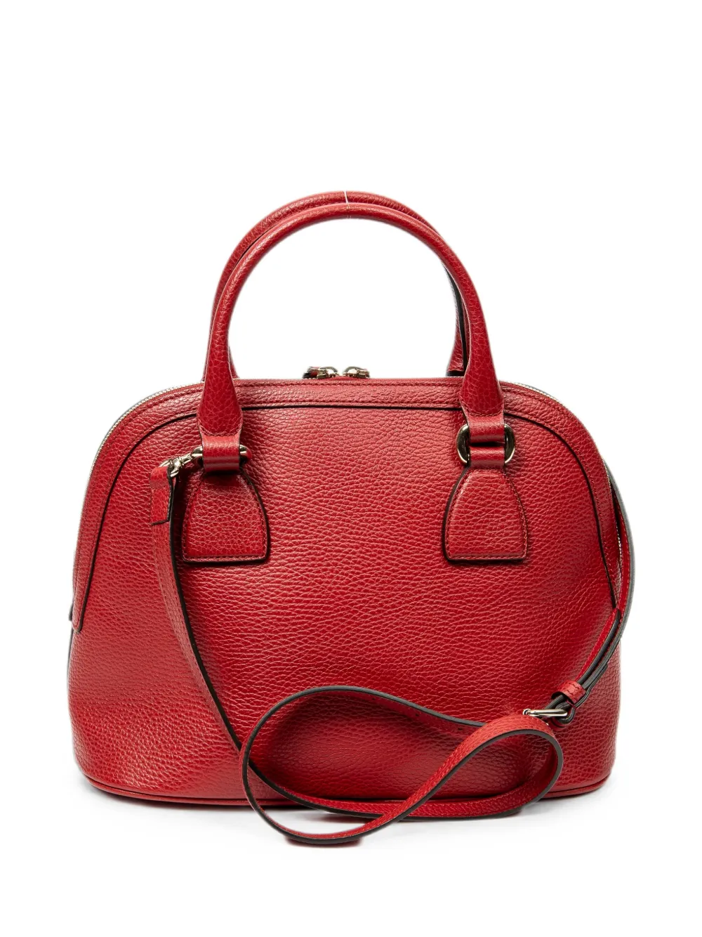 Gucci Pre-Owned small GG Charm Dome tote bag - Rosso