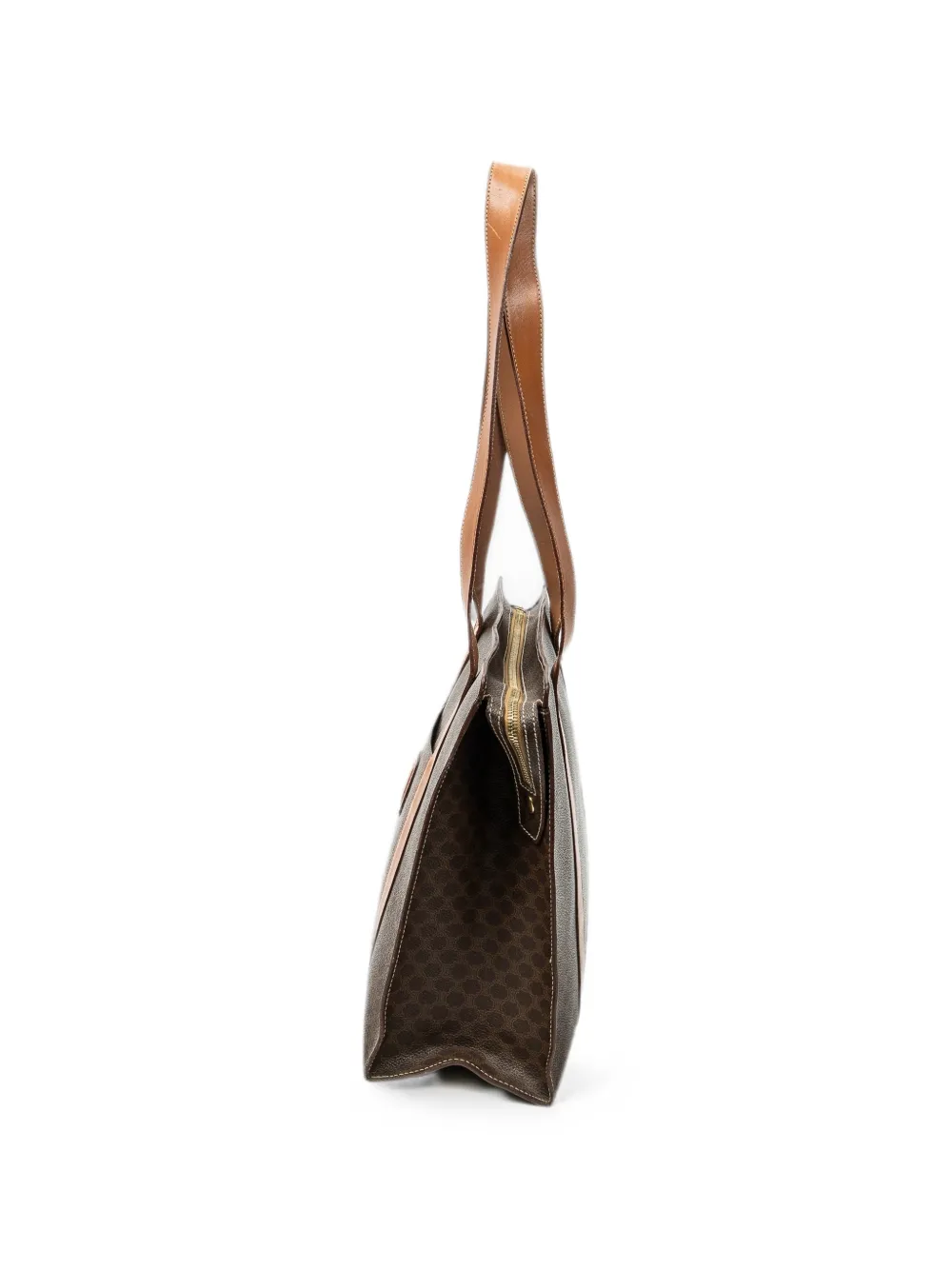 Celine Pre-Owned Pre-owned Macadam shopper met patroon Bruin