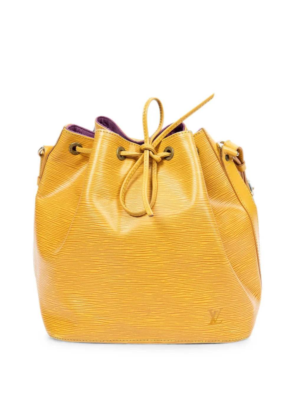 Louis Vuitton Pre-Owned PM Noe Épi-leather bucket bag - Giallo