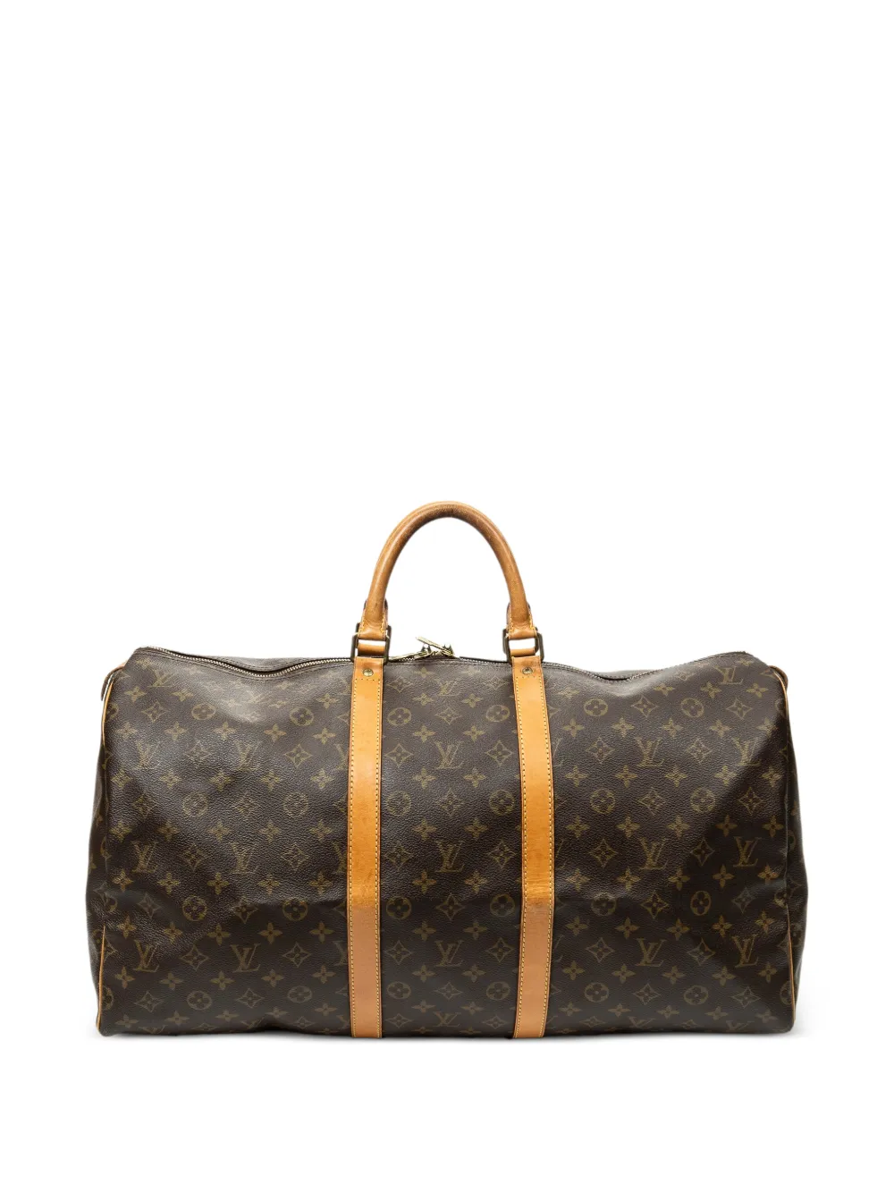Louis Vuitton Pre-Owned 55 Keepall Monogram luggage - Brown