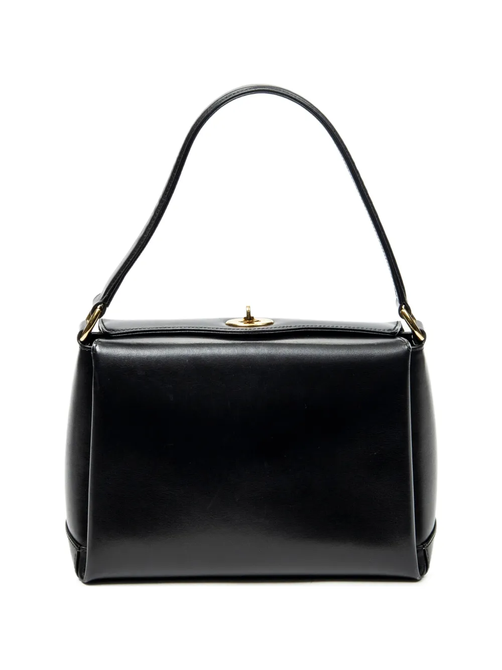 Gucci Pre-Owned fold-over top-handle tote bag - Nero