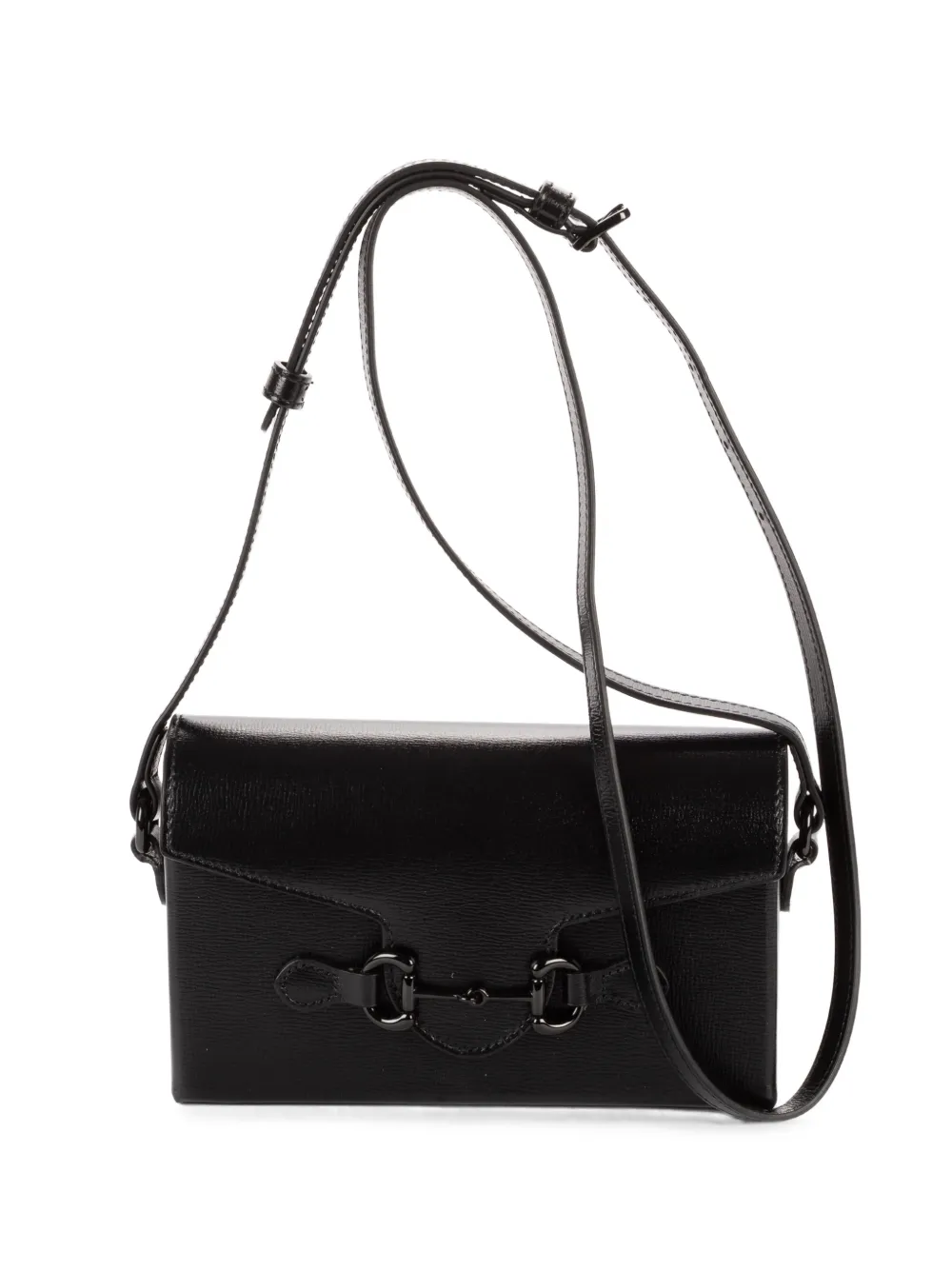 Gucci Pre-Owned Horsebit 1955 mini shoulder bag - Black