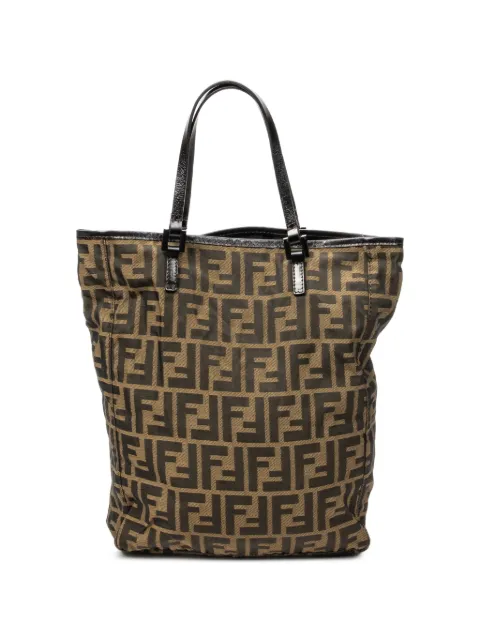 Fendi Pre-Owned Zucca canvas tote bag