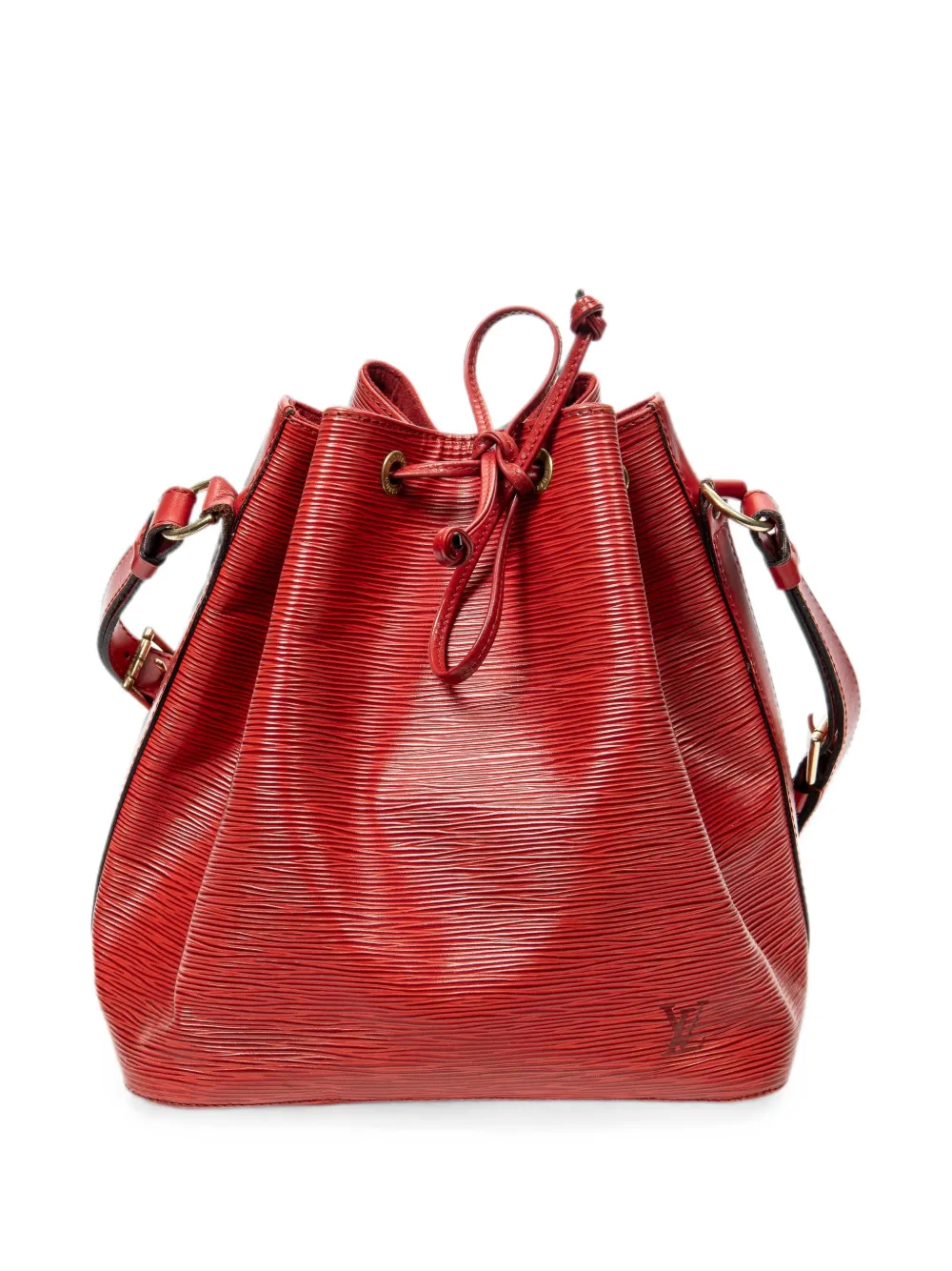 Louis Vuitton Pre-Owned PM Noe leather bucket bag - Red