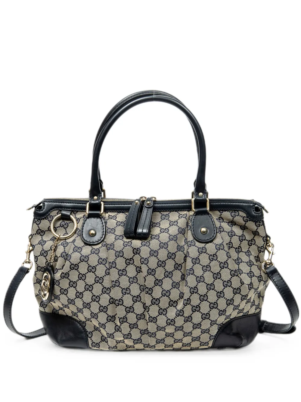 Gucci Pre-Owned medium Sukey monogram-pattern tote bag - Toni neutri