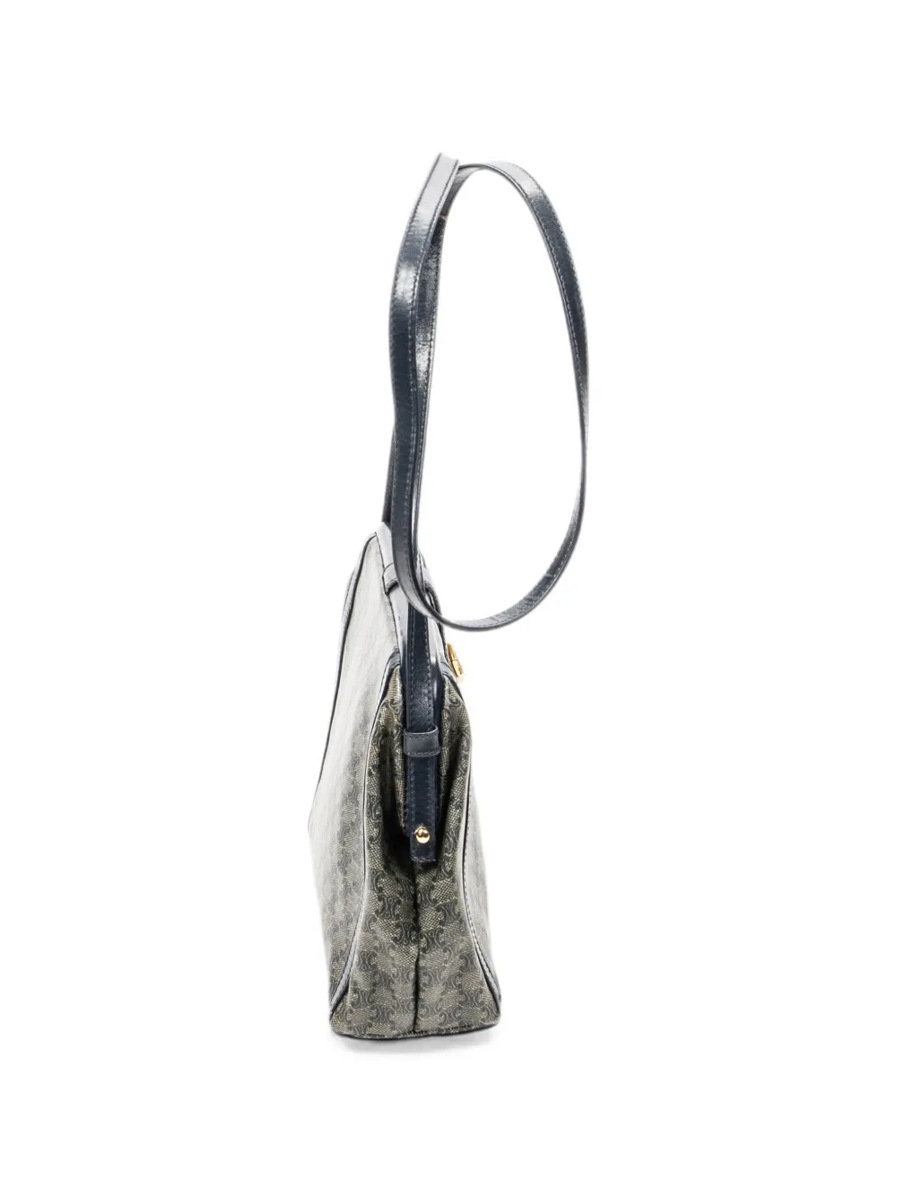 Celine Pre-Owned Macadam schoudertas met montuur Blauw