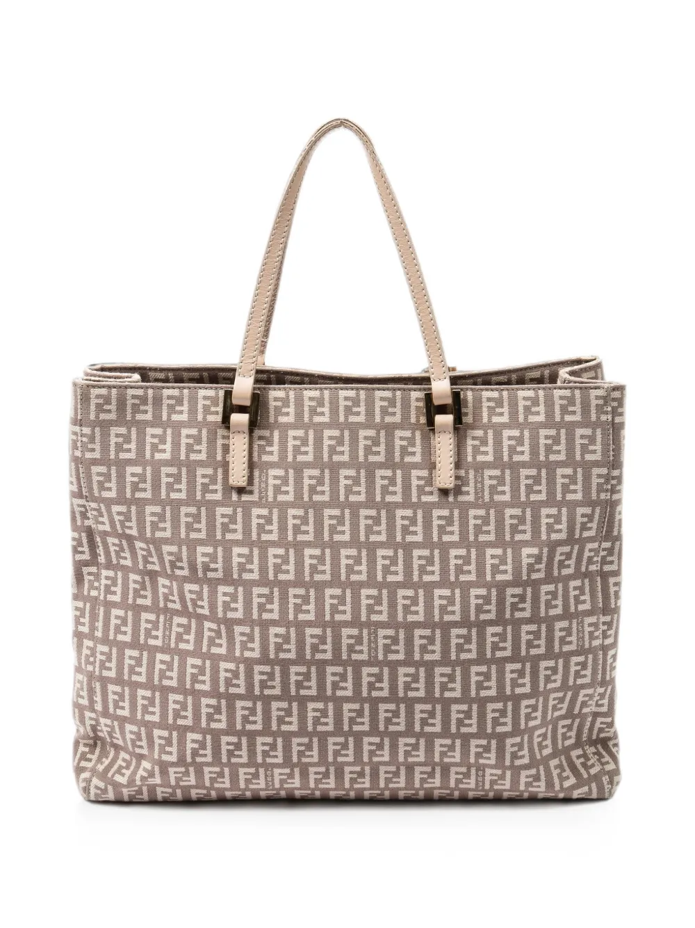 バッグ FENDI ZUCCA NYLON LEATHER TOTE HAND BAG Fendi Pre-Owned Small Zucca-pattern Tote Bag | Pink | FARFETCH IN