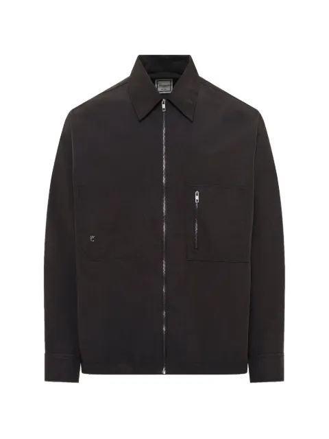 Wooyoungmi zip-up chest-pocket shirt