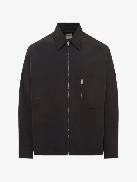 Wooyoungmi zip-up chest-pocket shirt