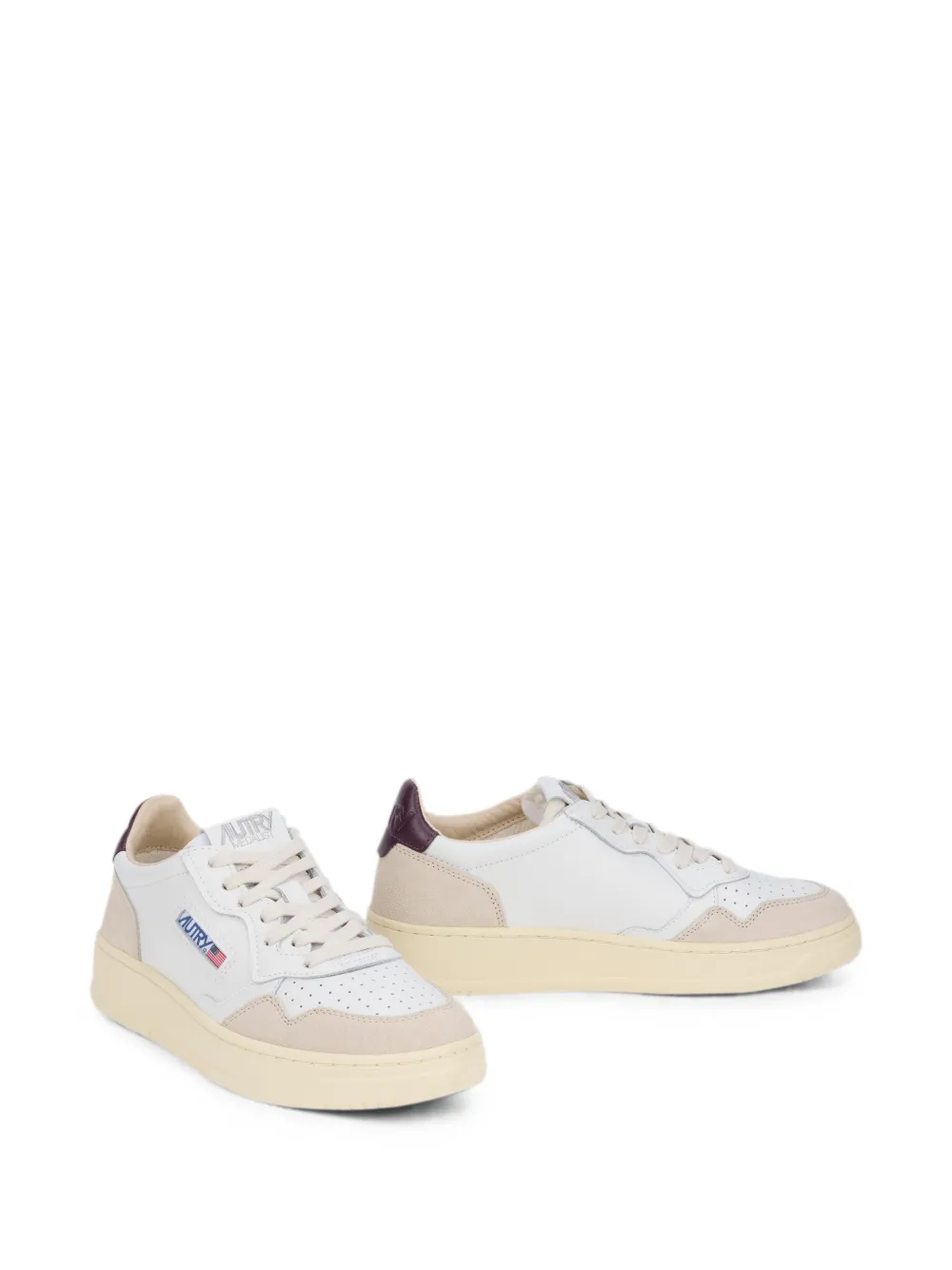 Autry Medalist suède sneakers Wit