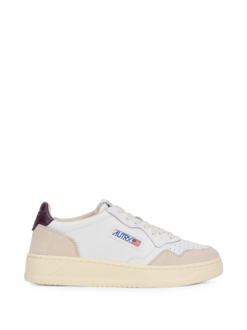 Autry Medalist suède sneakers Wit