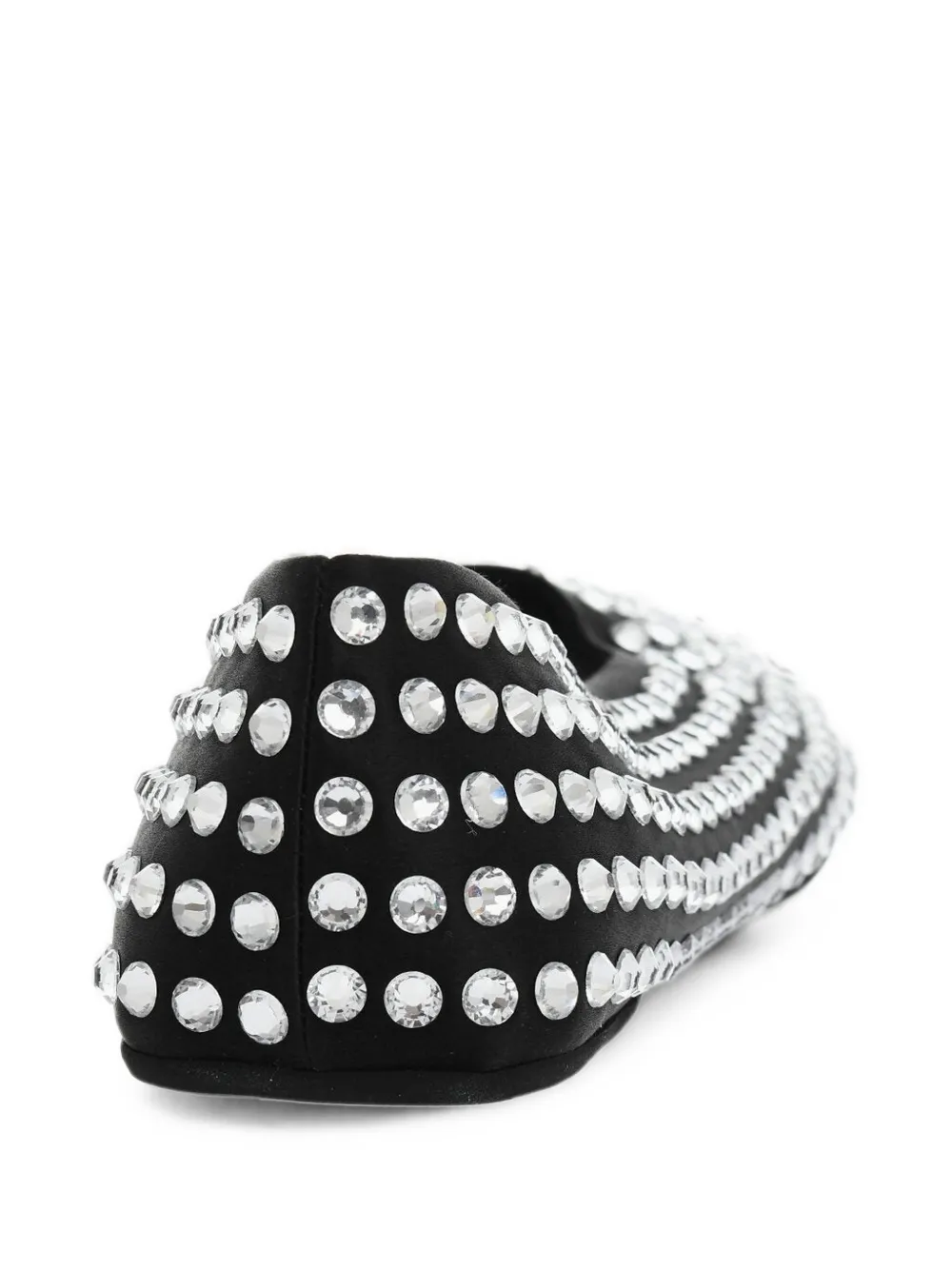 DSQUARED2 Icon verfraaide ballerina's Zwart
