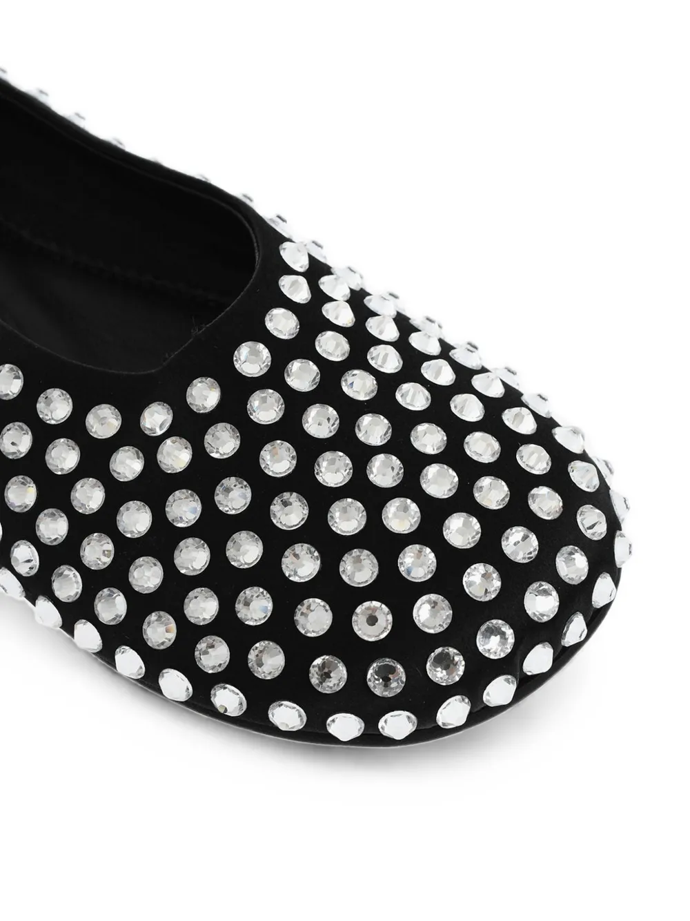 DSQUARED2 Icon verfraaide ballerina's Zwart