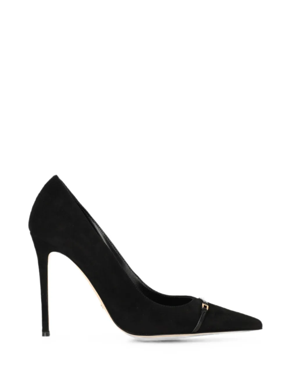 Elisabetta Franchi buckle-detail pointed-toe pumps Zwart