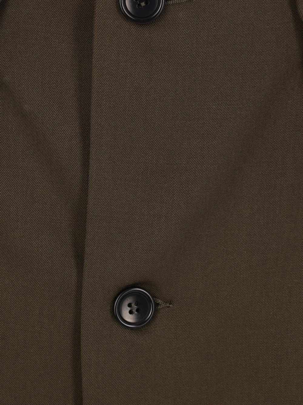 Ter Et Bantine Midi-rok met knoopsluiting en geplooid detail Groen