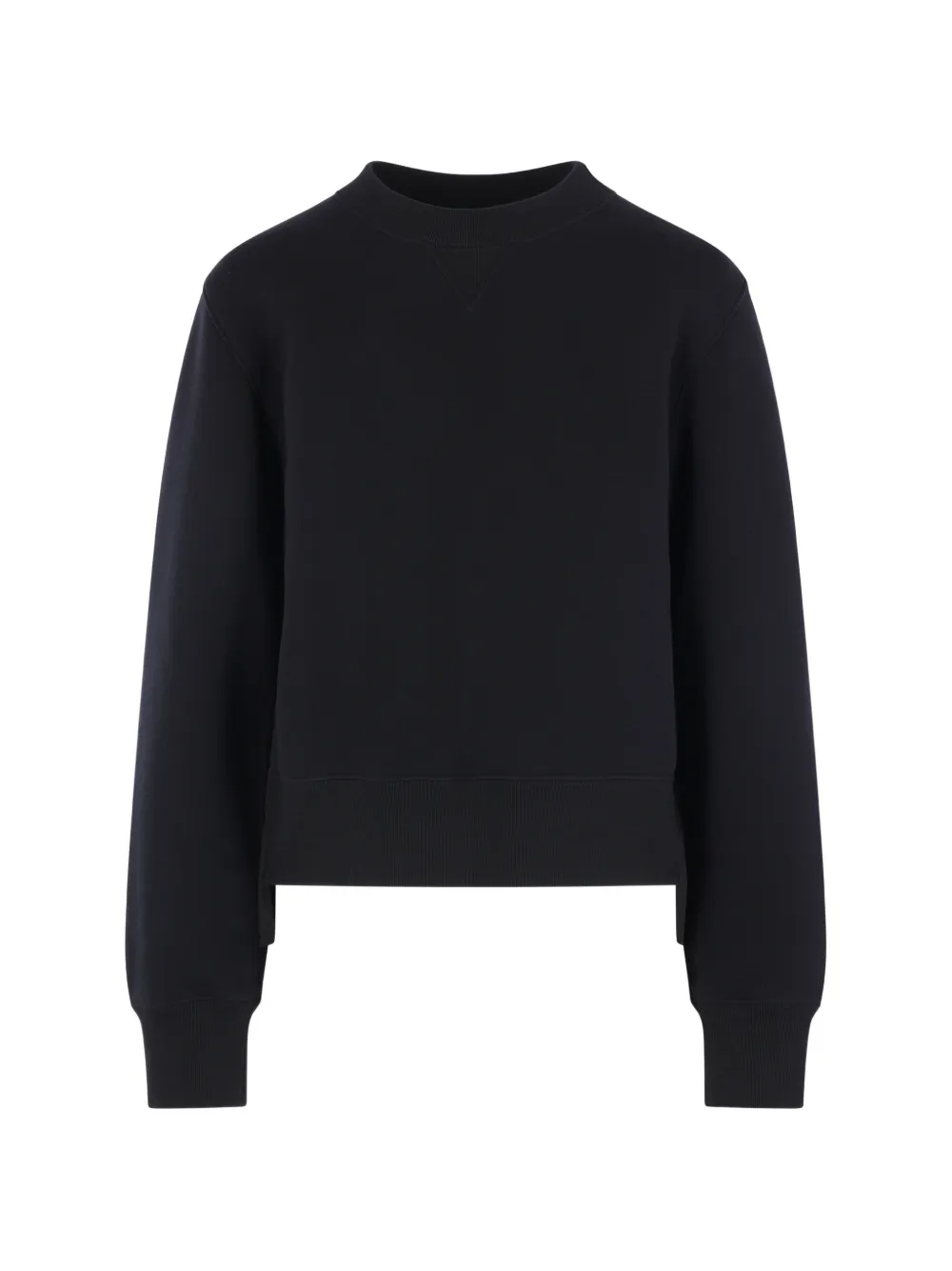 sacai crew-neck sweater - Schwarz
