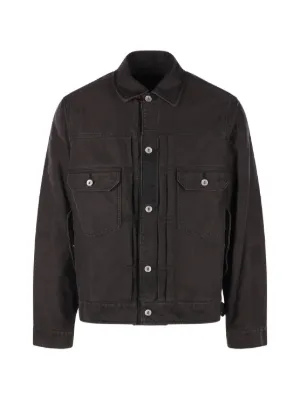 MM6 Maison Margiela デニムジャケット | ブラック | FARFETCH JP