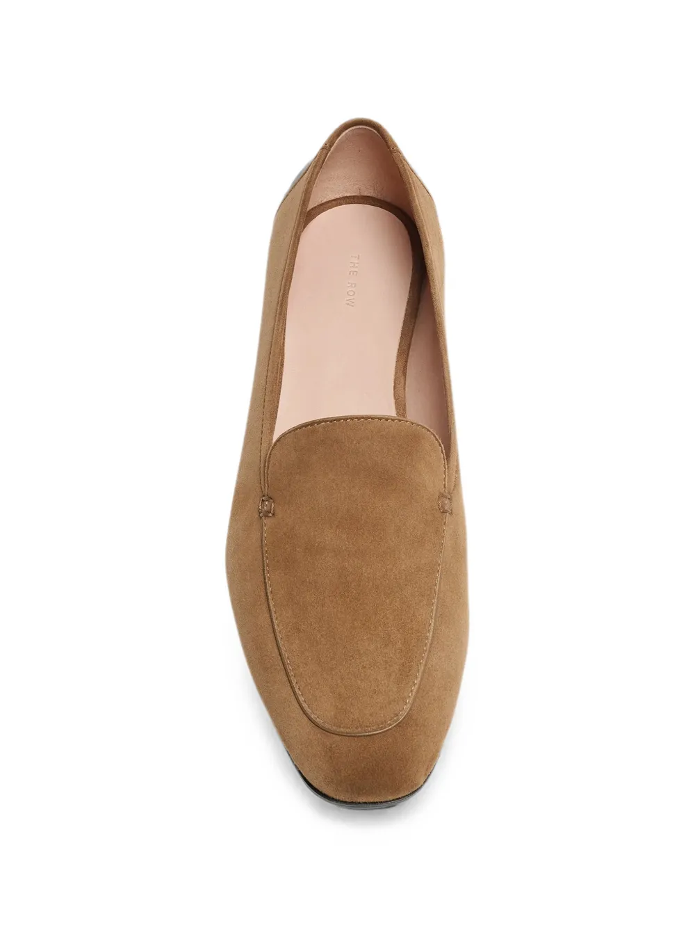 The Row Adam suède loafers Beige