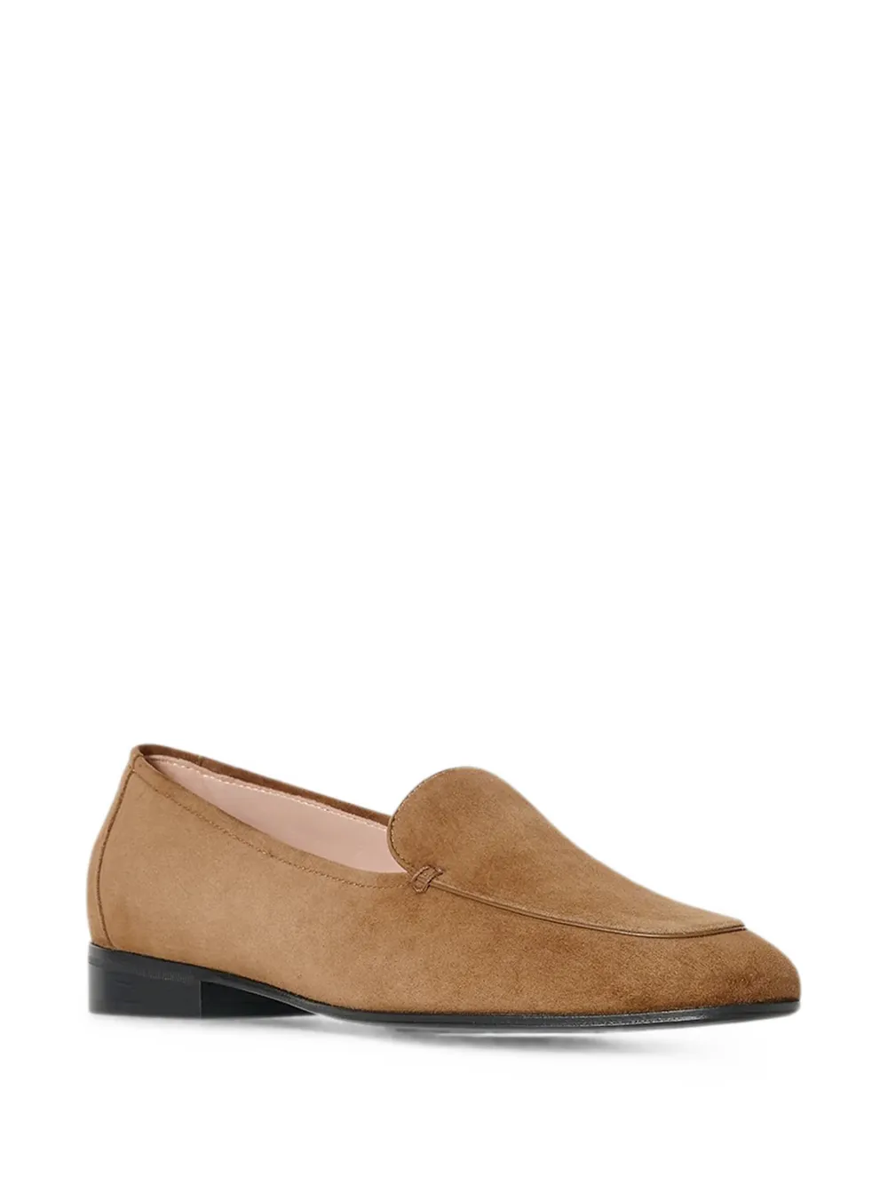 The Row Adam suède loafers Beige