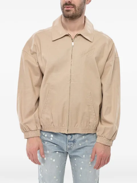 Willy Chavarria Kendrick logo-embroidered bomber jacket