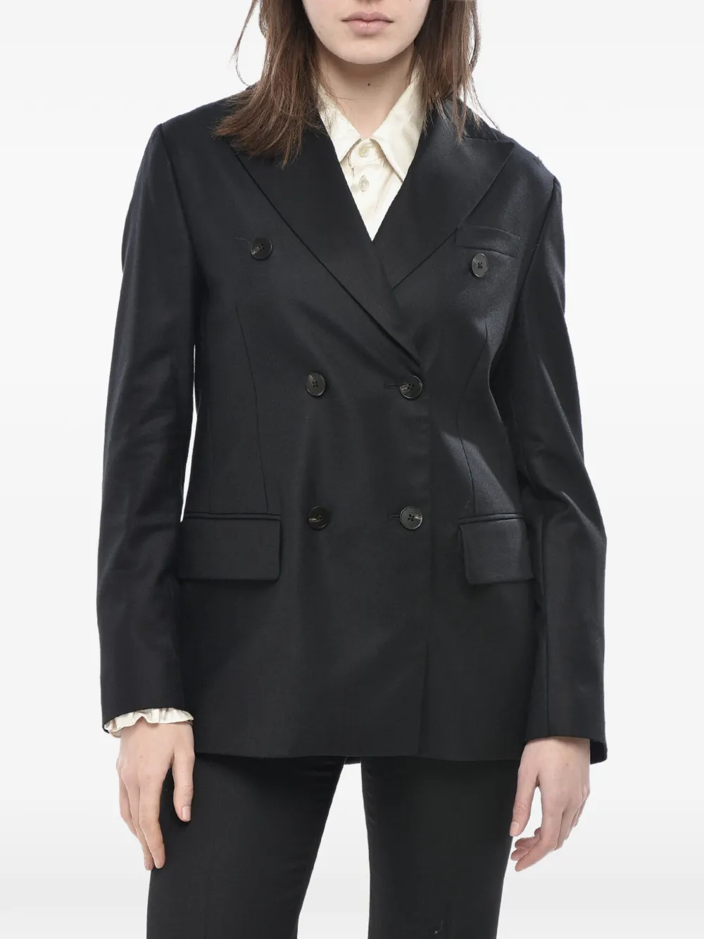 slowear Montedoro double-breasted blazer - Schwarz