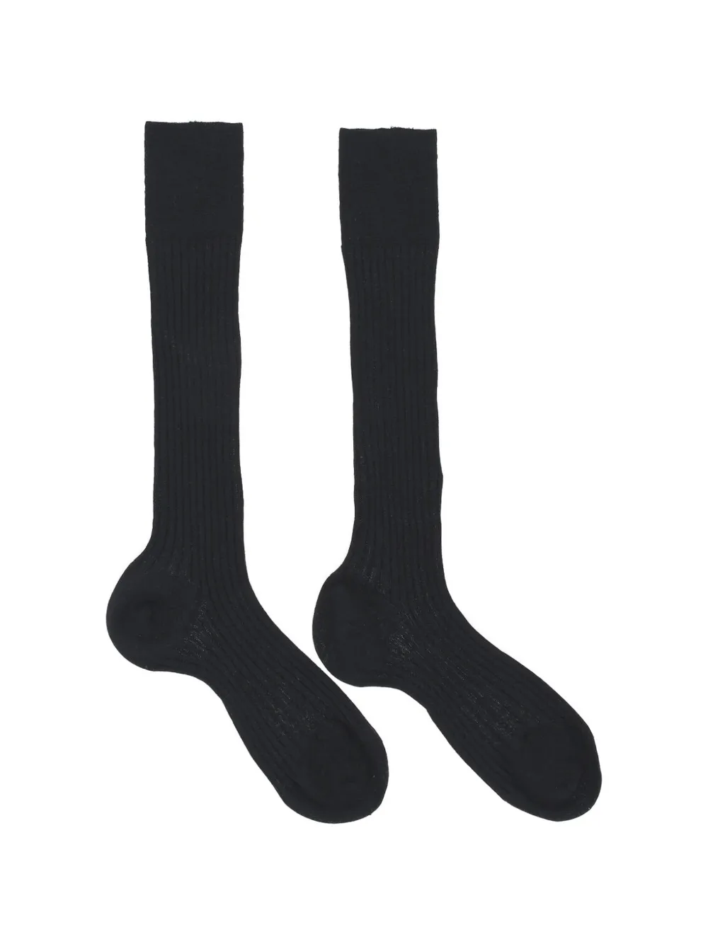 Maria La Rosa Ribbed-knit Socks In Blue