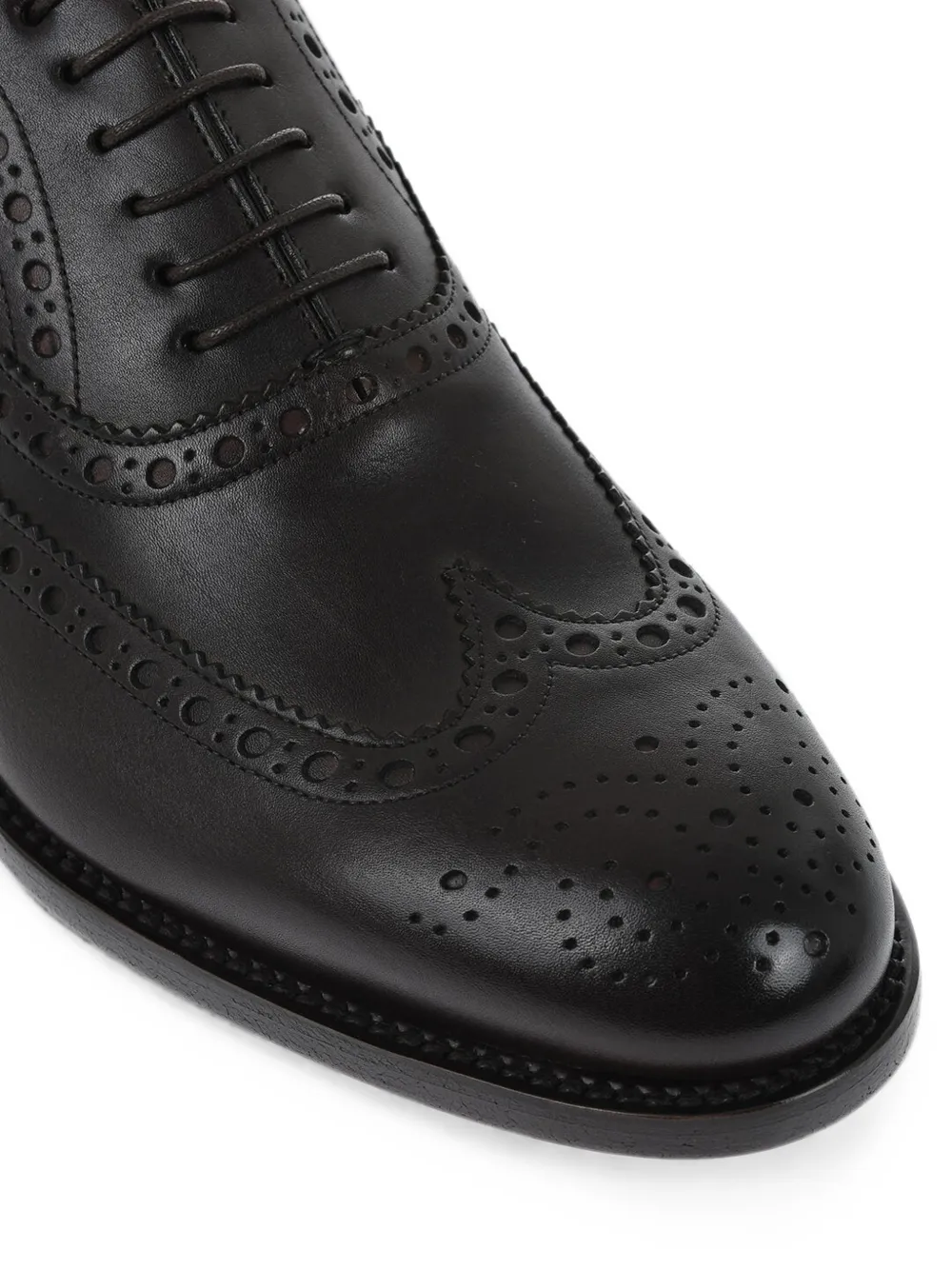 Santoni brogue-leather oxford shoes Bruin