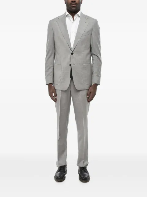 COLAMARINO Napoli single-breasted wool suit