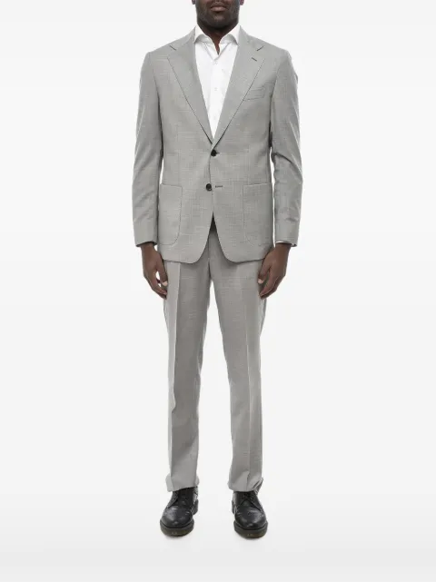 COLAMARINO Napoli single-breasted wool suit