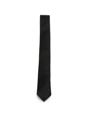 極上 白金ボタン 漆黒ダブルブレストスーツ Saint Laurentネクタイ Saint Laurent（サンローラン）メンズ ネクタイ - FARFETCH